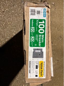 Main Breaker Box