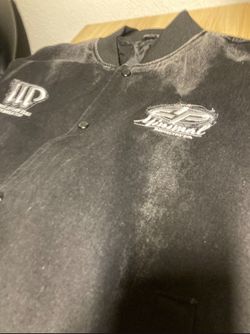 Minimal industry co. Varsity jacket