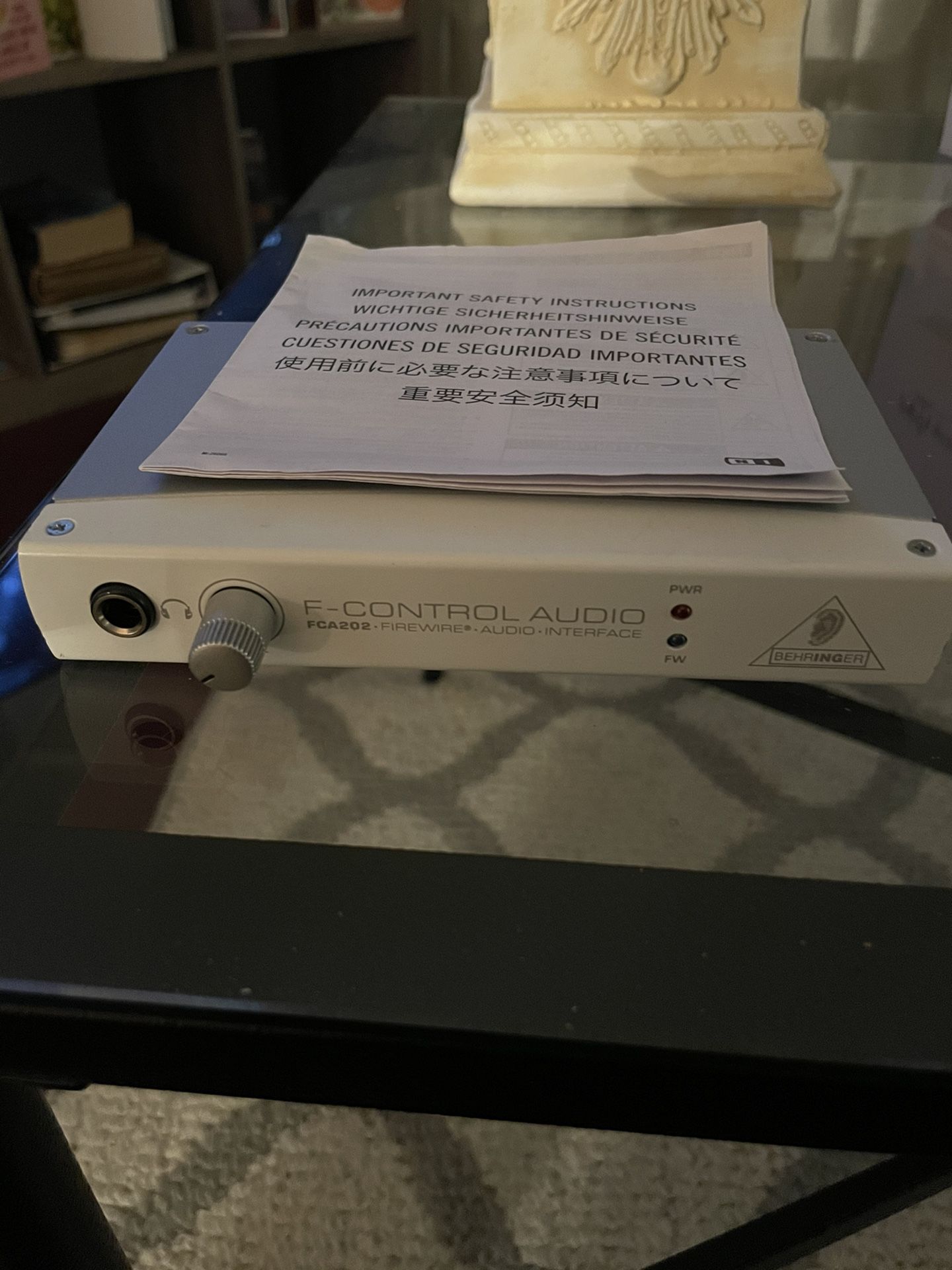 CHRISTMAS SALE …NOW…BRAND NEW F-CONTROL AUDIO FCA202 INTERFACE...$60