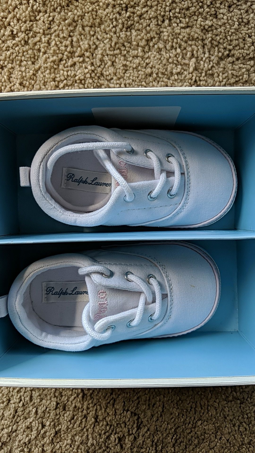 Ralph Lauren baby shoes size 4