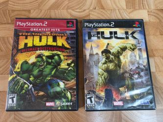 👊 The Incredible Hulk" Ultimate Destruction & The Incredible Hulk (PS2) 💪