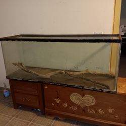 120 Gallon drilled Aquarium for riptiles