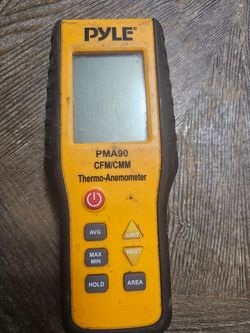 Pyle PMA90 CFM/CMM Thermo-Anemometer