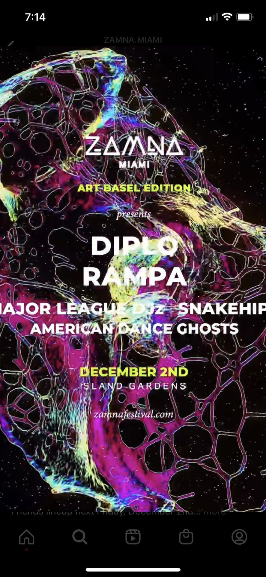Zamna Miami Tonight- Diplo