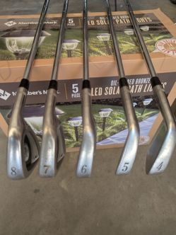 Titleist iron set 762