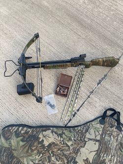 Horton Dakota compound crossbow Allen Company Velox Optimus 3-blade broadheads case