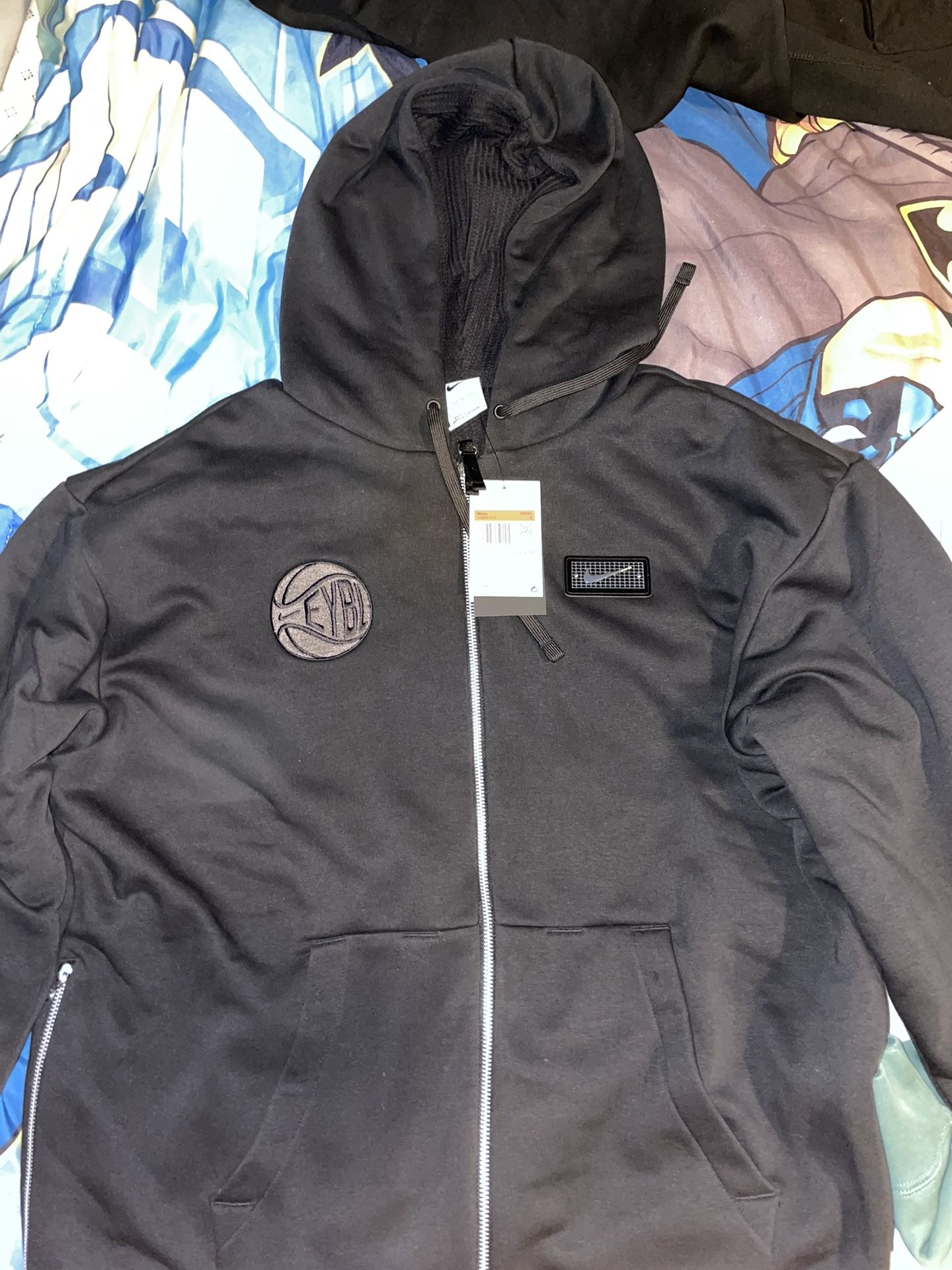 Nike EYBL Black Zip-Up (L)