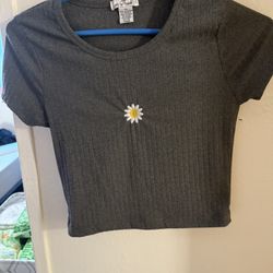 Flower Crop Top