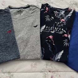 Hollister Men T-Shirts. Size Small (3)/ Medium (1) $25 For All