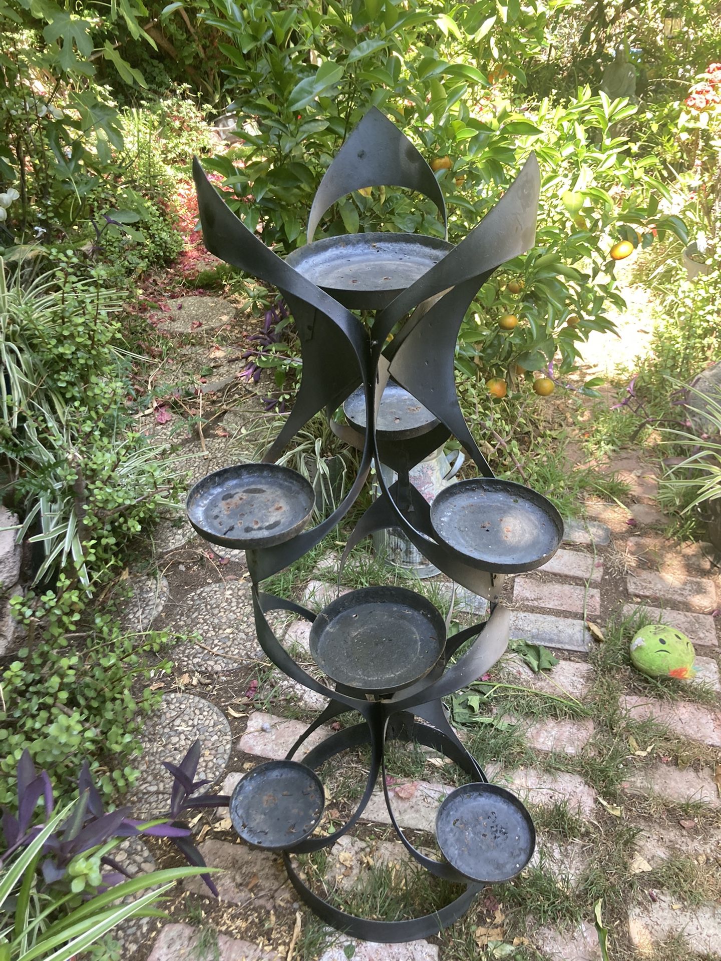 Vintage Plants Or Candle Holder