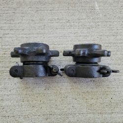 Vintage Spinlock Olympic Barbell Weight Collars