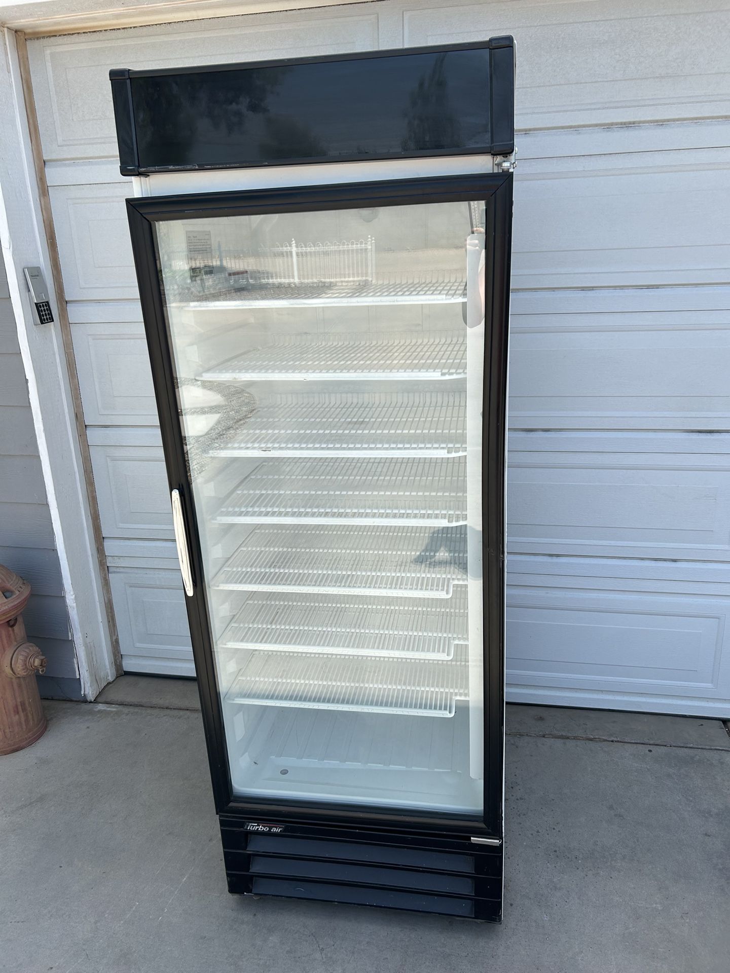 Glass Door Commercial Refrigerator 