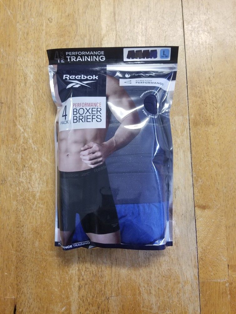 Reebok LARGE Performance Boxers 