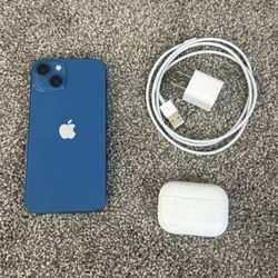 I Phone 13 Blue Navy In Beautiful Condition 