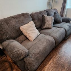 3 piece sofa recliner set 