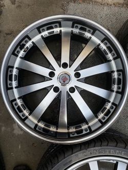 Red Sport 20 Inch Rims 