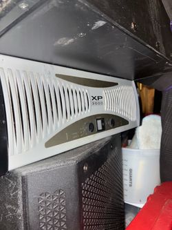 Professional amplifiers