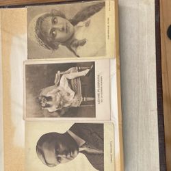 Postcards Of movie stars from the silent movies