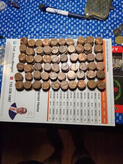 600 Copper Pennies 
