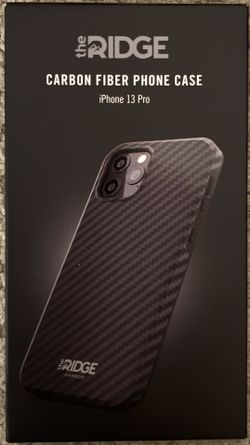 The Ridge: Carbon Fiber Phone Case (iPhone 13 pro)