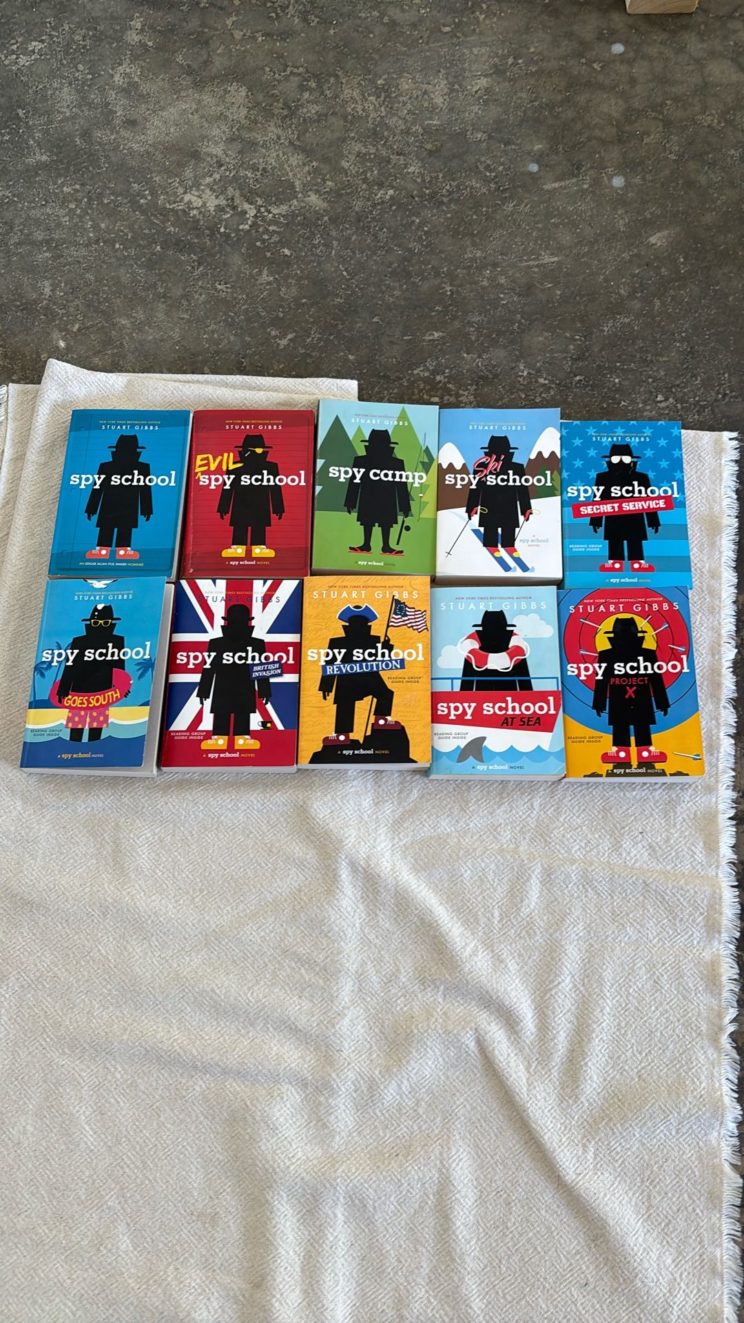 Spy School Book Series 1-10