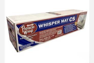 WHISPER MAT SOUND CONTROL MEMBRANE FOR CERAMIC AND STONE TILE
