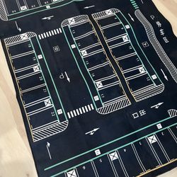 Kids Play Car Mat Toy Rug