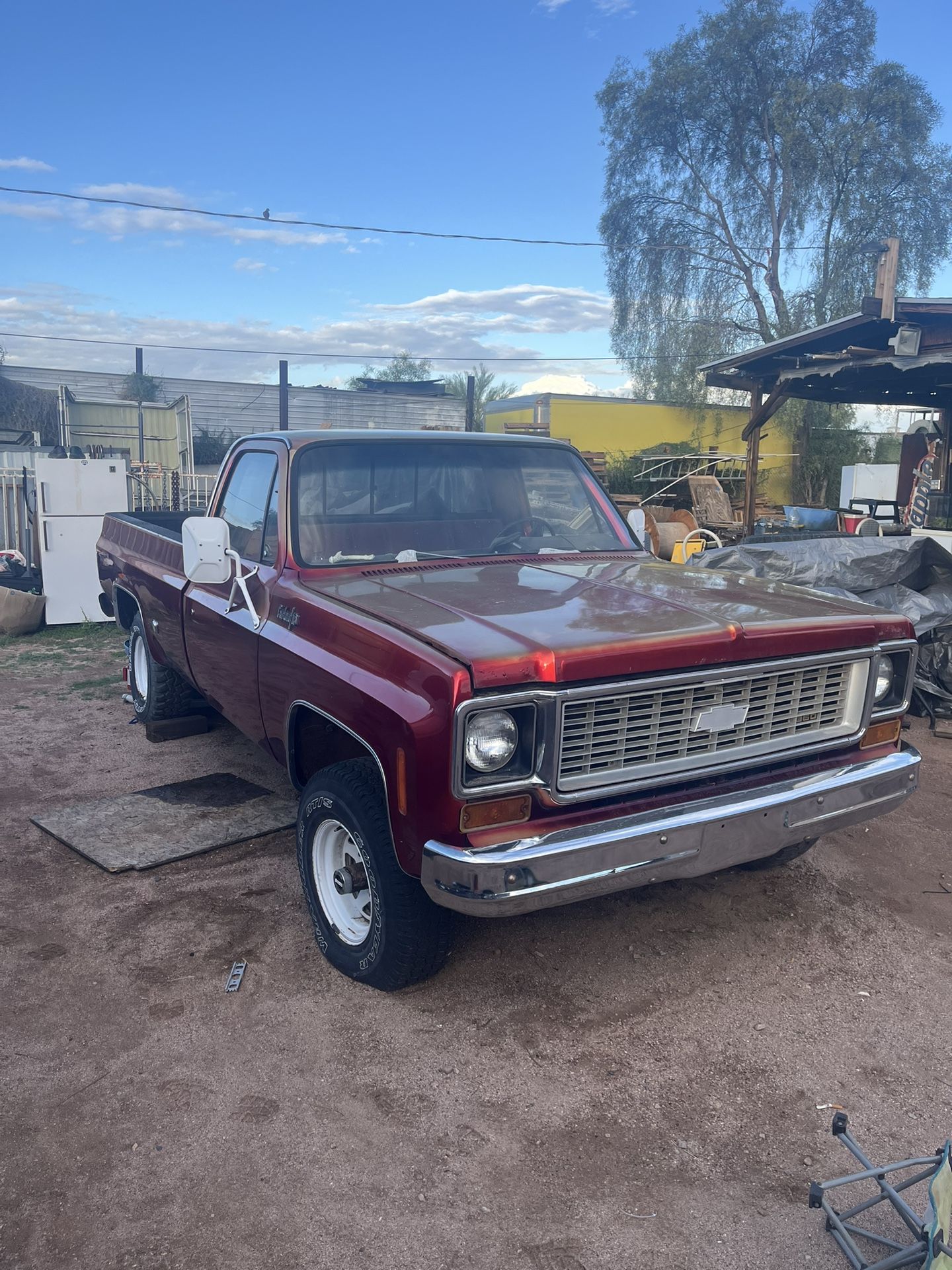 1974 Chevy K10 Long Bed Manual