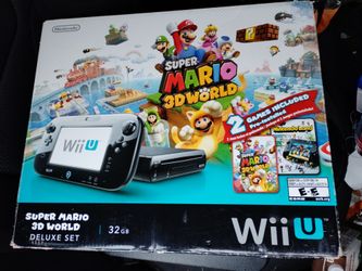 Nintendo Wii U 32GB Deluxe Set (Super Mario 3D World Edition) - Boxed