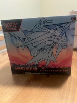 Chaos Rising Pokemon Center Elite Trainer Box