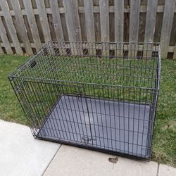 2 Door Large Dog Crate