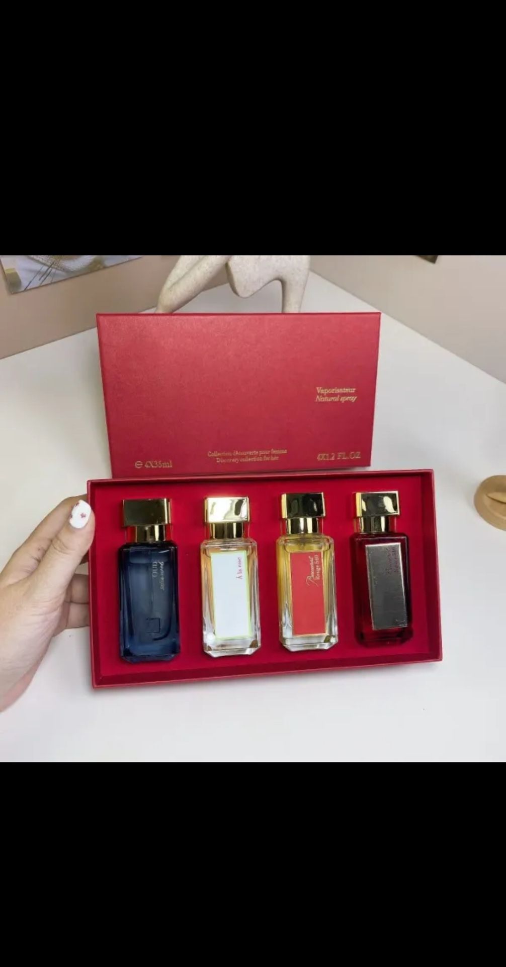 Baccarat Perfumes 4x 1.2 Oz