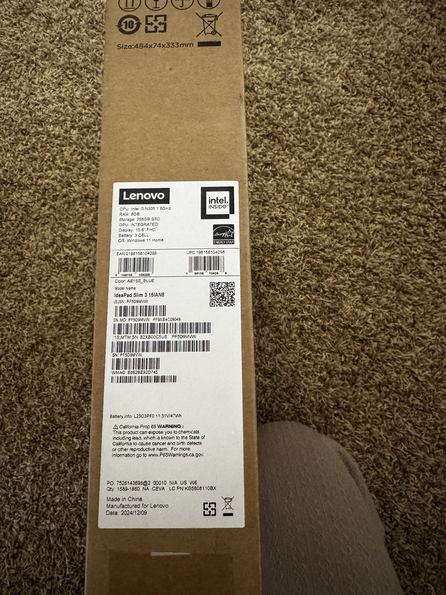 Lenovo Ideapad Slim 3