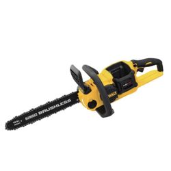 DEWALT 60V MAX 16in. Brushless Cordless Battery Powered Chainsaw, Tool Only