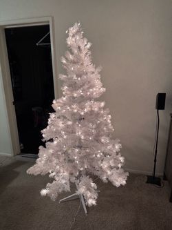 White Christmas Tree