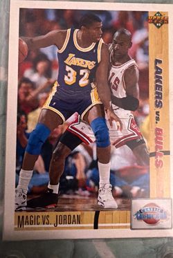 Jordan vs Magic Card
