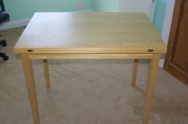 Ikea Jussi Birch Folding Table For In Spanaway Wa Offerup
