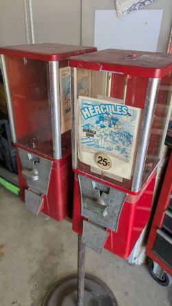 Metal Vending Bubble Gum  Machine