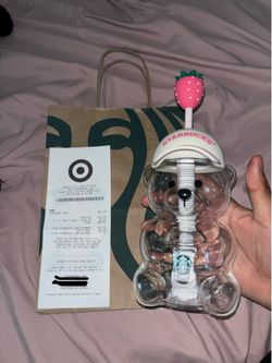 Starbucks pink bearista cup