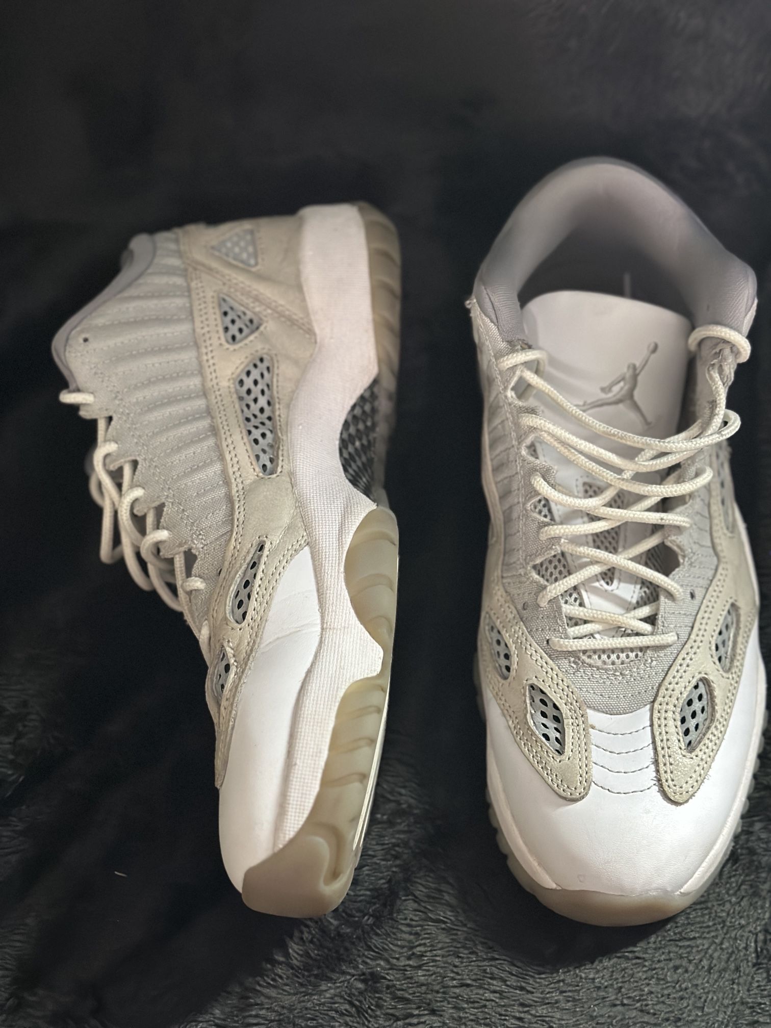 Mens Size 11 Nike Air Jordan 11 Retro Low IE Light Orewood Brown Style 919712 102