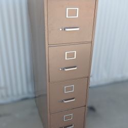 Heavy Duty Lockable Filing Cabinet | From Bank Of Hemet