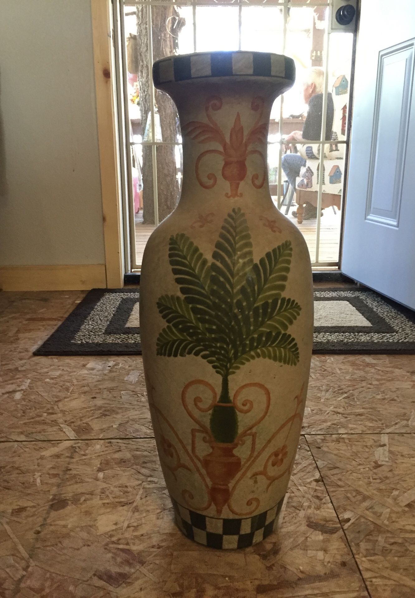 Tall vase