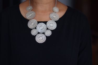 Silver necklace