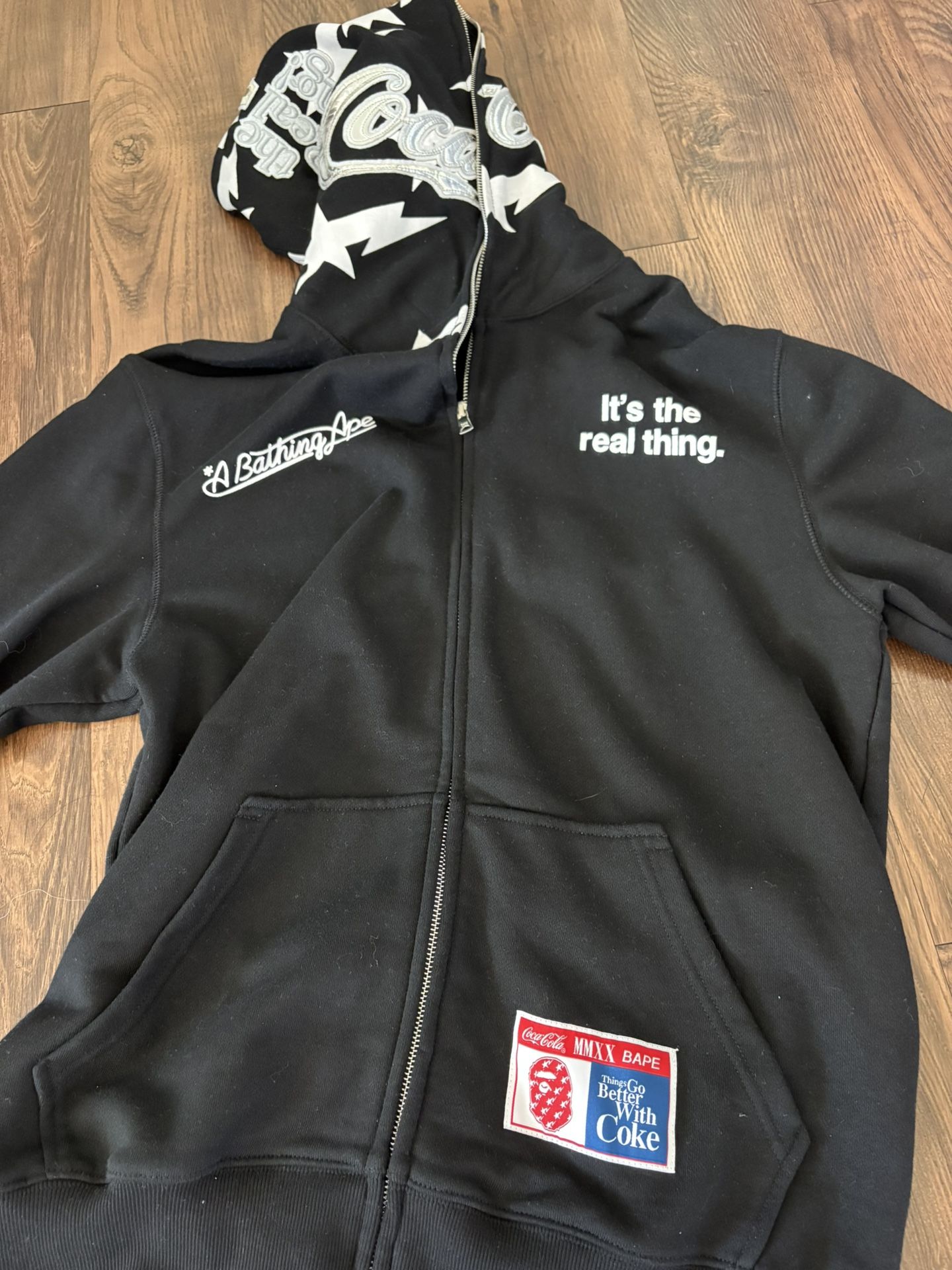 Bape X Coca Cola Pull Over Hoodie