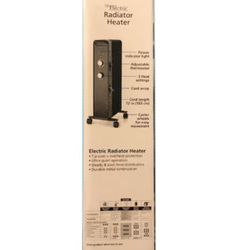 Heater Mainstays 1500 W Mechanical Heater $25 New 
