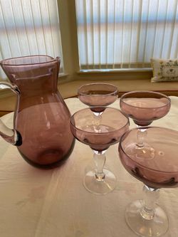 Amethyst Margarita set