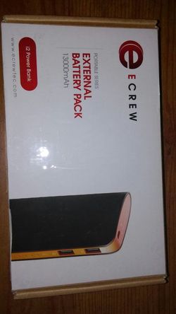 Power charger bank cell phone ect..