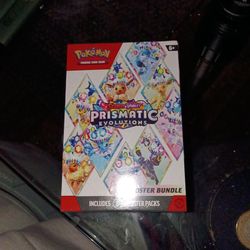Prismatic evolutions booster bundle