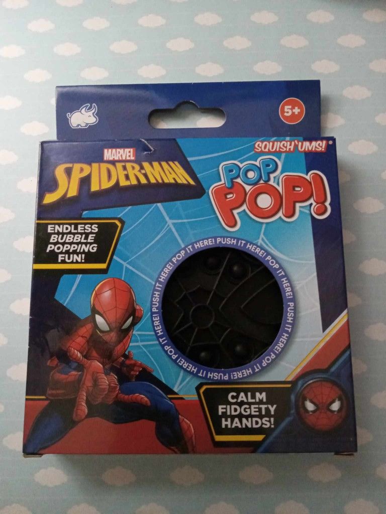 Spider-Man Pop Pop Toy MARVEL