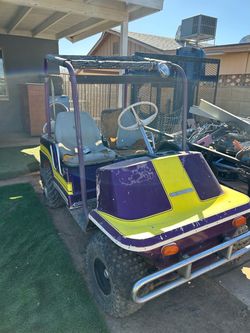 Golf cart go cart
